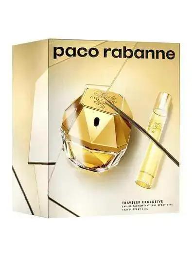 Paco Rabanne Lady Million Set EDP 80 ml + Travel Spray 20 ml